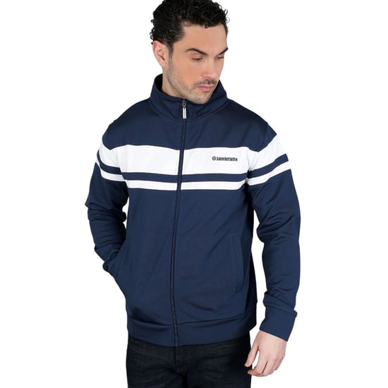 Lambretta Heren Kampioenschapsjack (Marineblauw/Wit) - Image 6