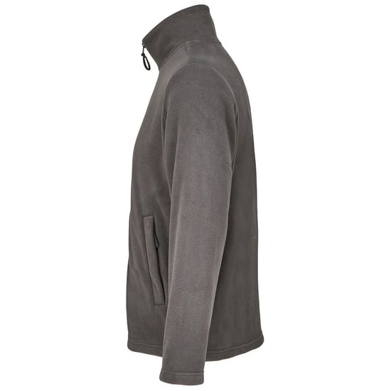 SOLS Unisex Nitro Microfleece Jas voor volwassenen (Houtskool) - Image 3