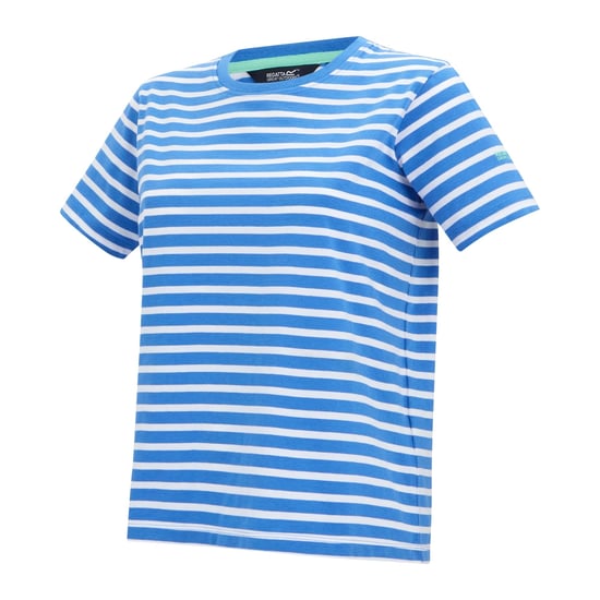 Regatta Dames/Dames Bayletta Gestreept T-shirt (Sonisch blauw/wit) - Image 3