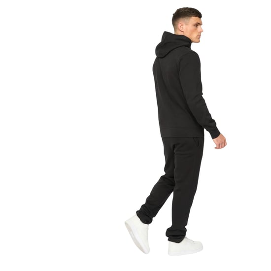 Crosshatch Heren Kensby Hoodie (Zwart) - Image 2
