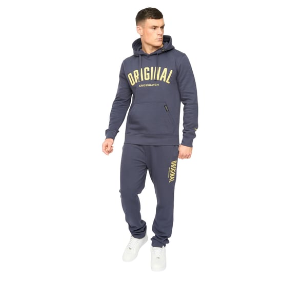 Crosshatch Heren Kensby Hoodie (Marineblauw) - Image 4