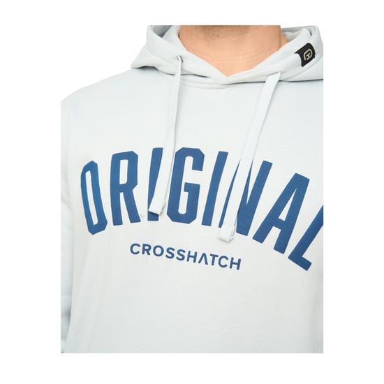 Crosshatch Heren Kensby Hoodie (Lichtblauw) - Image 3