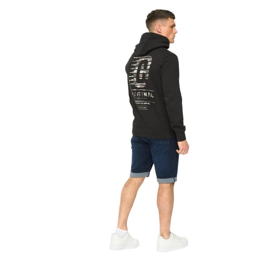 Crosshatch Heren Winchamp Hoodie (Zwart) - Image 2