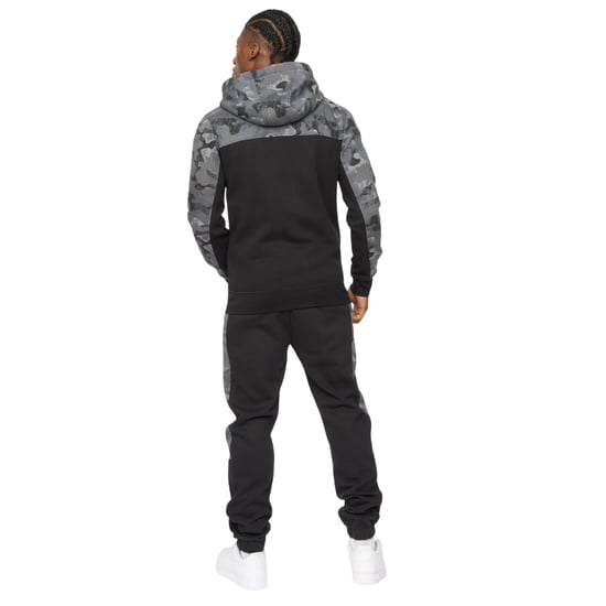 Crosshatch Heren Branton Volledige Ritssluiting Hoodie (Zwart) - Image 2