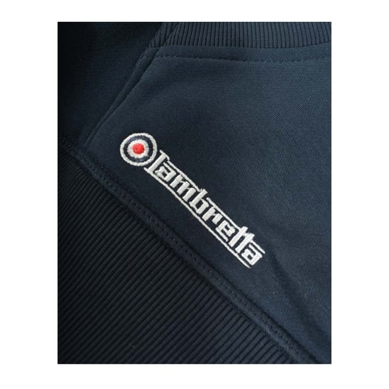 Lambretta Heren Target Logo Hoodie (Donkere marine) - Image 4