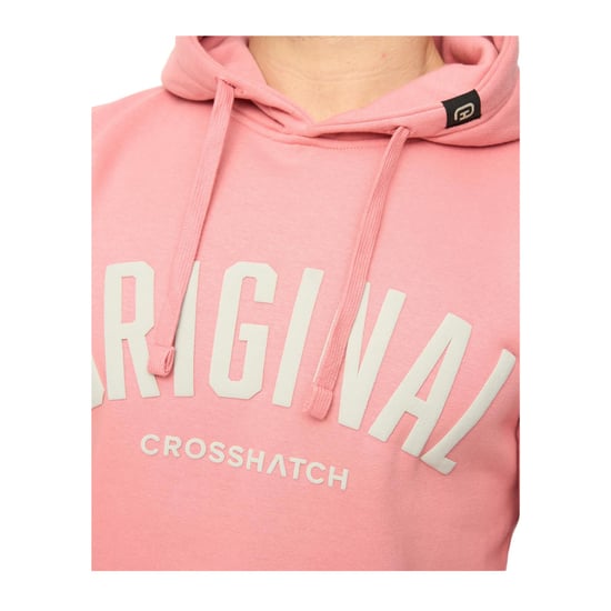 Crosshatch Heren Kensby Hoodie (Roze) - Image 3
