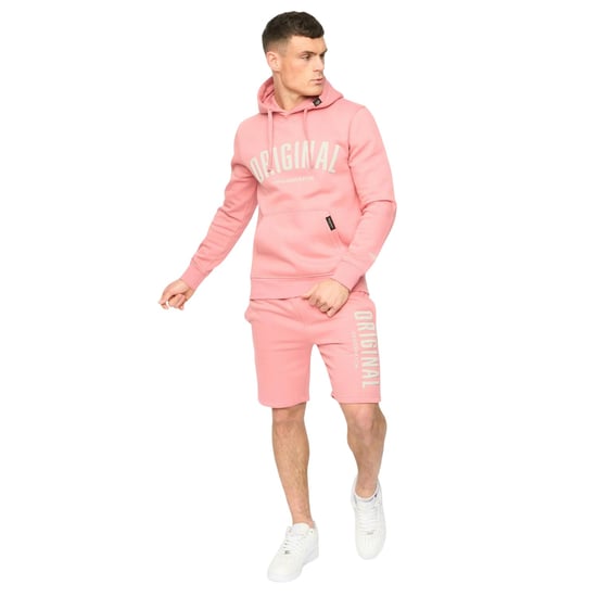 Crosshatch Heren Kensby Hoodie (Roze) - Image 4