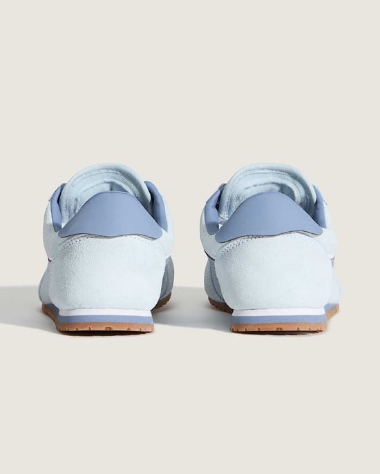 Vans Super Lowpro Suède Dames Blauwe Sneakers - Image 3