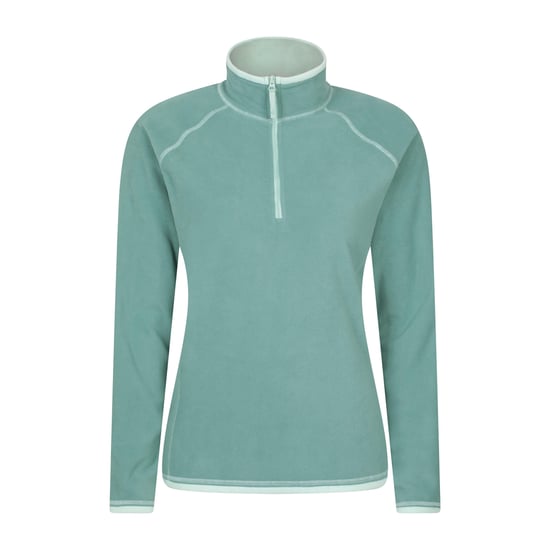 Mountain Warehouse Dames/Dames Montana Half Zip Fleece Top (Licht Teal) - Image 1