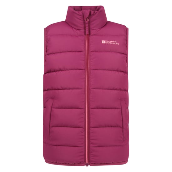 Mountain Warehouse Kinder/Kinder Rocko Gewatteerd Gilet (Bes) - Image 1