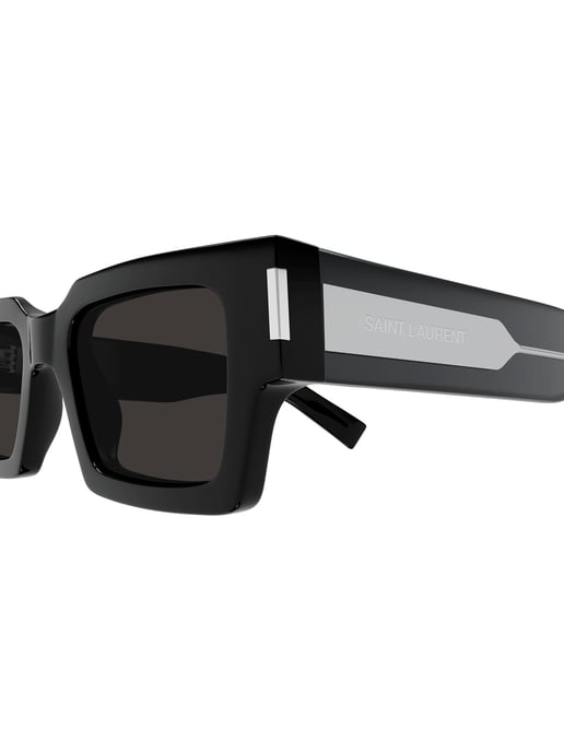Saint Laurent Zonnebril Zwart/Grijs - Image 2