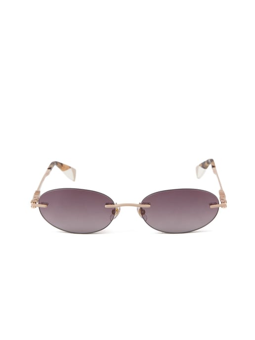 Furla Zonnebril Glanzend Vol Beige - Image 2