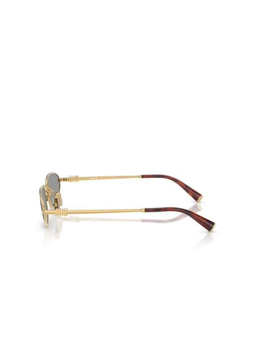 Miu Miu Zonnebril Grijs/Goud - Image 3