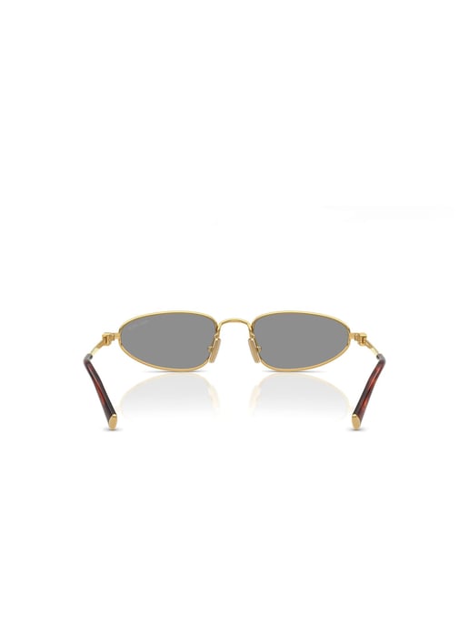 Miu Miu Zonnebril Grijs/Goud - Image 4