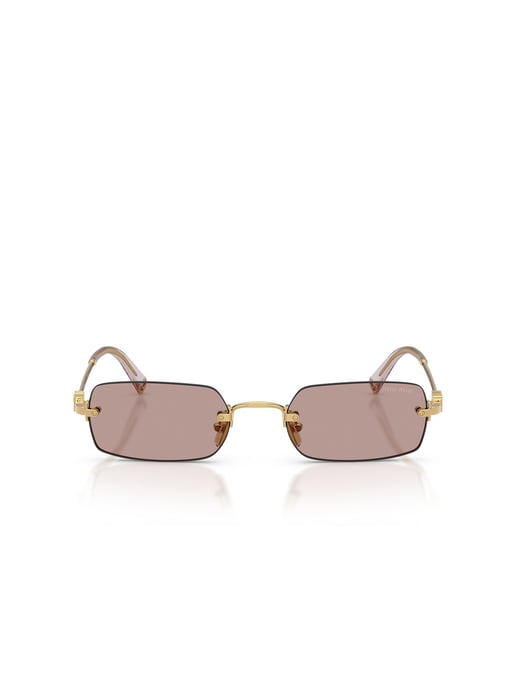 Miu Miu Zonnebril Paars/Goud - Image 2