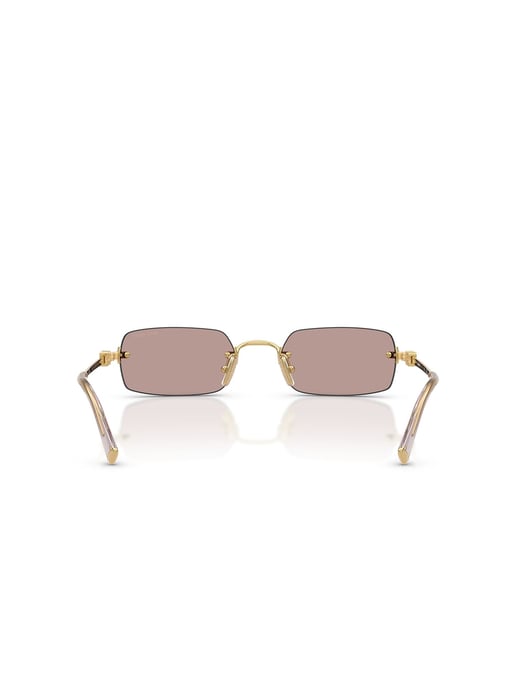 Miu Miu Zonnebril Paars/Goud - Image 4