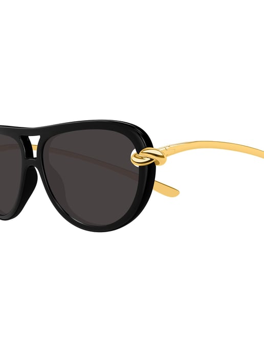 Bottega Veneta Zonnebril Zwart/Grijs - Image 2