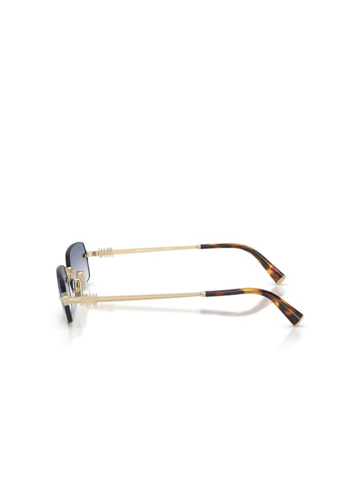 Miu Miu Zonnebril Blauw/Goud - Image 3