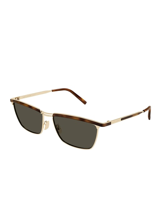 Saint Laurent Zonnebril Goud/Grijs - Image 1