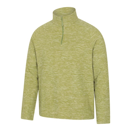 Mountain Warehouse Heren Snowdon II Fleece Top (Lichtgroen) - Image 3