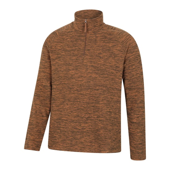Mountain Warehouse Heren Snowdon II Fleece Top (Gebrande sinaasappel) - Image 3