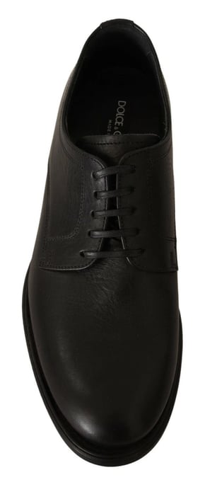 Dolce & Gabbana Zwarte Veterschoenen van Leer voor Heren - Image 2