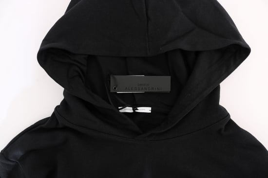 Daniele Alessandrini Zwarte Gym Casual Hoodie Katoenen Trui - Image 3