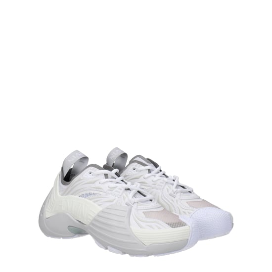 Lanvin Witte Leren Sport Sneakers - Image 2