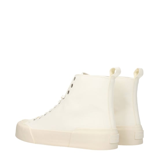 Jil Sander Beige Stoffen Hoge Sneakers - Image 4