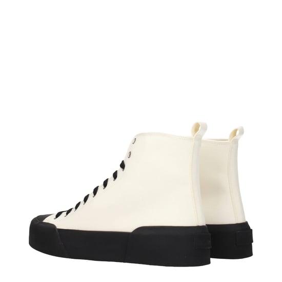 Jil Sander Beige Stoffen Hoge Sneakers - Image 4