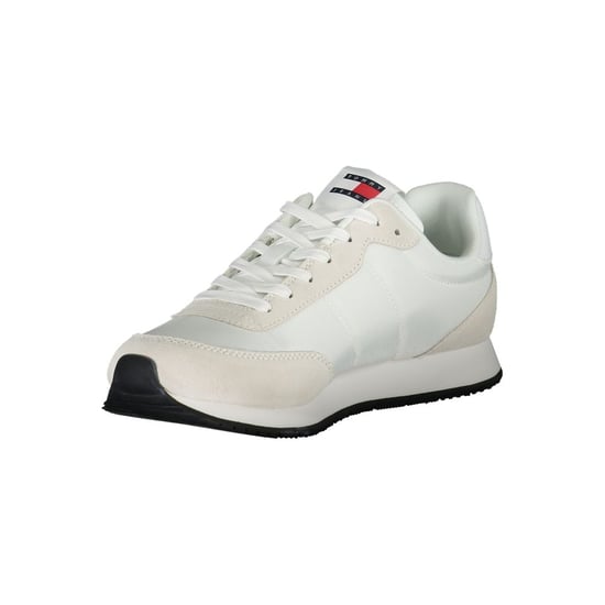 Tommy Hilfiger Witte Beige Polyester Heren Sneakers - Image 3