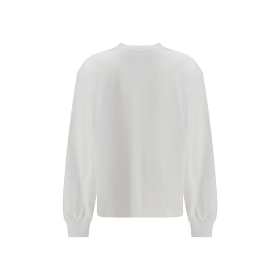 Ganni Witte Katoenen Lange Mouwen T-Shirt - Image 2