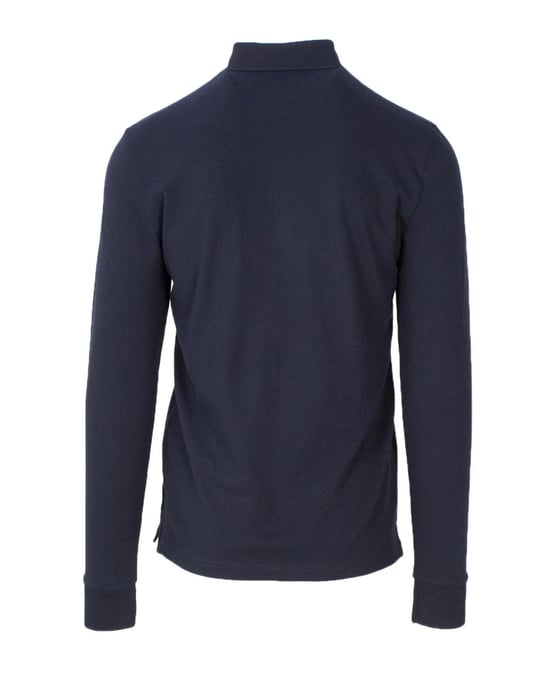 Armani Exchange Blauwe Katoenen Poloshirt - Image 2