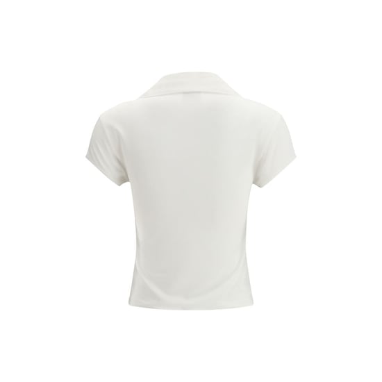 Courrèges Witte Katoenen Poloshirt - Image 2