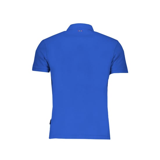 Napapijri Blauwe Katoenen Polo Shirt - Image 2