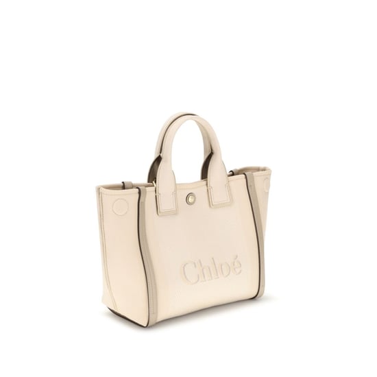 Chloé Beige Katoenen Handtas - Image 2