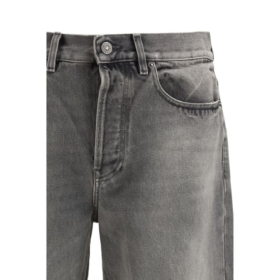 Golden Goose Grijze Katoenen Relaxed Fit Jeans - Image 3