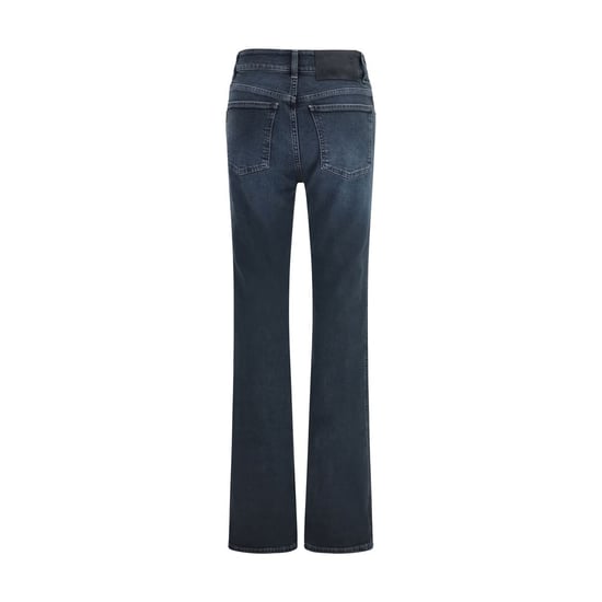 Haikure Blauwe Katoenen Uitlopende Jeans - Image 2