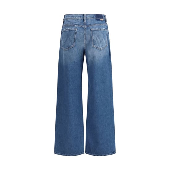 Mother Denim Blauwe Katoenen Flared Jeans - Image 2
