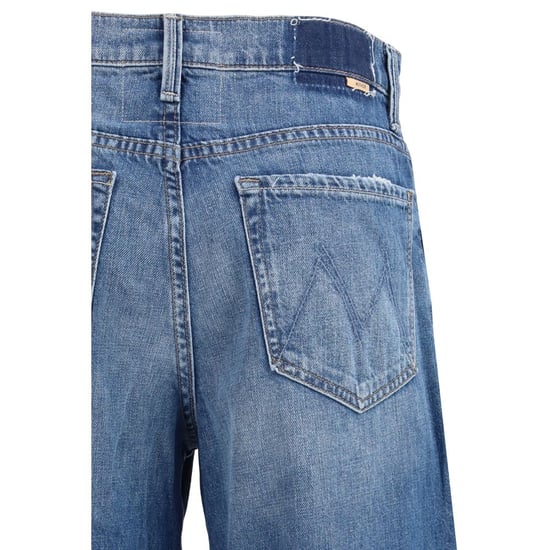 Mother Denim Blauwe Katoenen Flared Jeans - Image 3