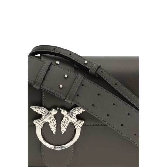 PINKO Bicolor Leren Schoudertas - Image 4