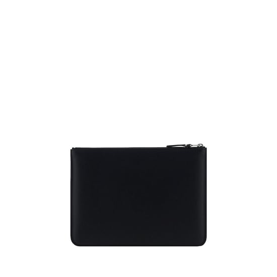 Comme Des Garçons Zwarte Kalfslederen Bos Taurus Portemonnee - Image 2