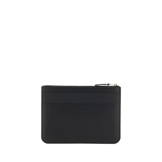 Comme Des Garçons Zwarte Kalfslederen Bos Taurus Portemonnee - Image 2