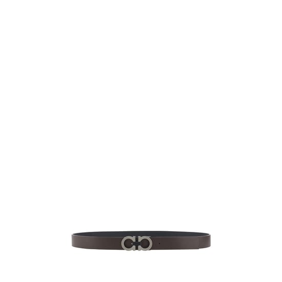 Ferragamo Zwarte Kalfslederen Bos Taurus Regular Riem - Image 2