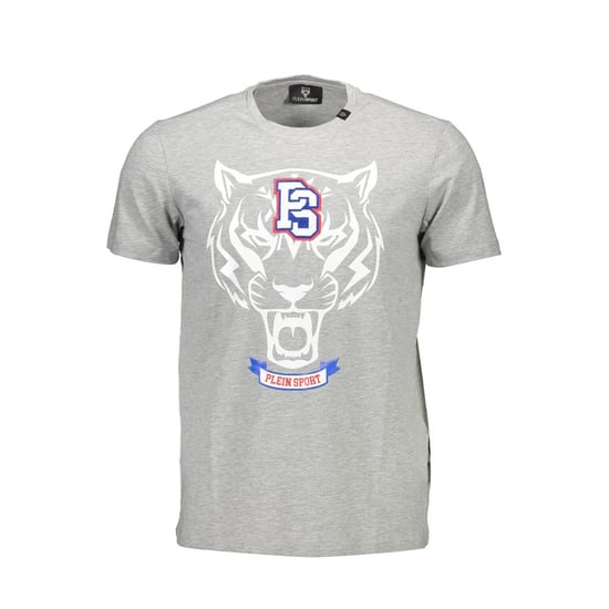 Plein Sport Grijze Katoenen Heren T-Shirt - Image 1