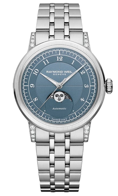 Raymond Weil Millesime Dames Horloge Zilverkleurig 2145-STS-05511 - Image 1