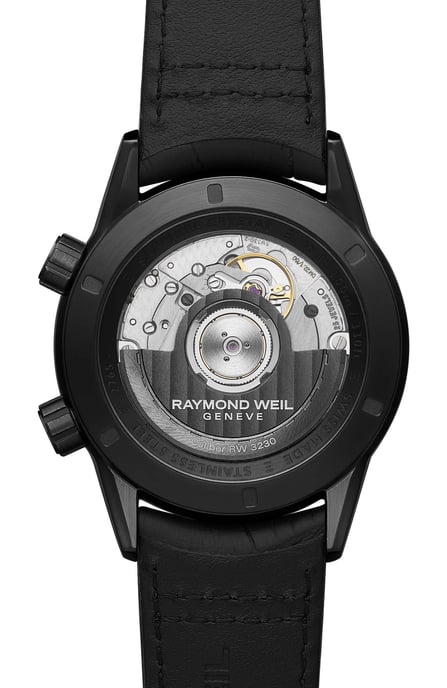 Raymond Weil Freelancer Heren Horloge Zwart 2765-BKC-20001 - Image 3