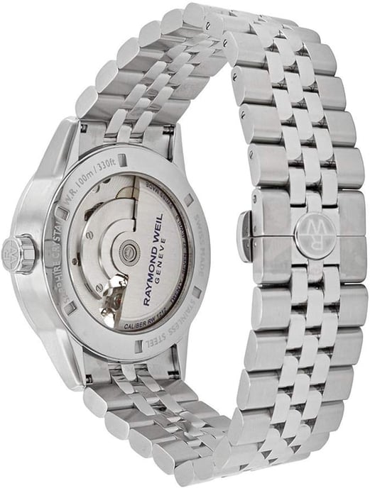 Raymond Weil Freelancer Heren Horloge Zilverkleurig 2780-ST5-65001 - Image 4