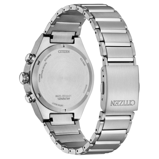 Citizen Zenshin Senkei Heren Horloge Zilverkleurig CA4690-51E - Image 2