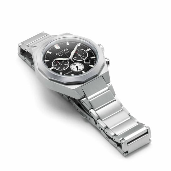 Citizen Zenshin Senkei Heren Horloge Zilverkleurig CA4690-51E - Image 4